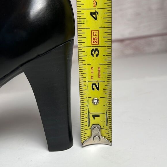 NWB GEOX Respira D Marian/D24Q3R Classic Black Leather Pumps US 9 - Picture 14 of 15